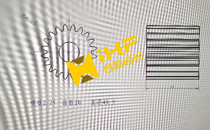 熔噴布計量泵專(zhuān)用齒輪深圳原廠(chǎng)定制